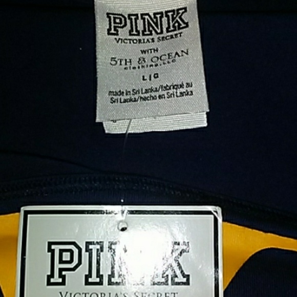 Victoria's Secret WV blue & yellow snap bodysuit - Picture 7 of 8